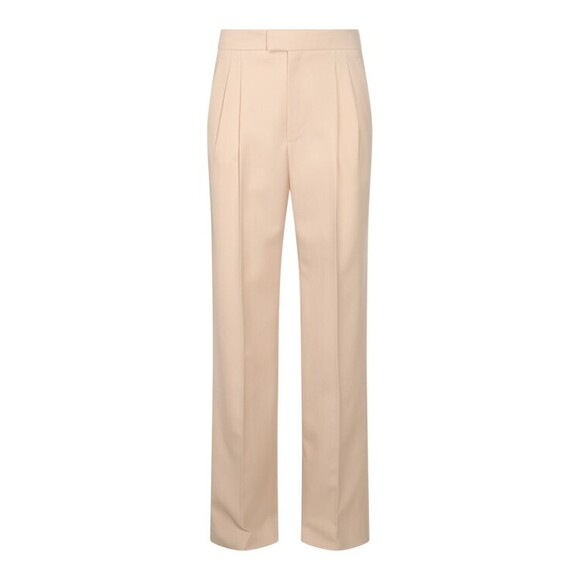 Valentino Light Beige Cotton Pants - NWT